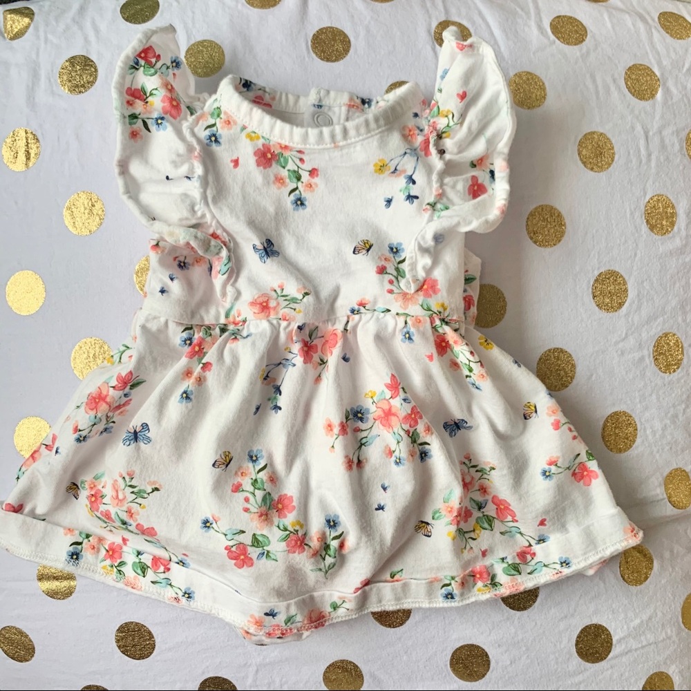 Carter’s Ruffle Sleeve Dress